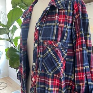 Aerie Women's Flannel Pijama Top, M